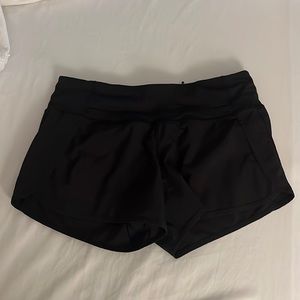 Lululemon 4 inch speed up shorts